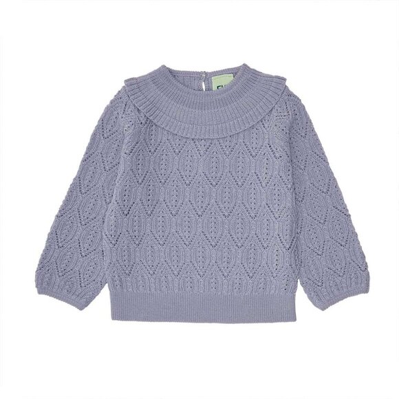 Baby Pointelle Sweater - Lavender - Picture 1 of 1